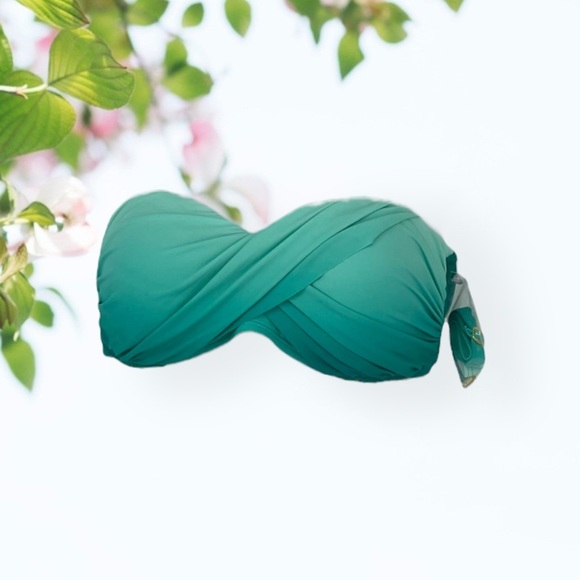 Bleu Rod Beattie Ombre Twist Bandeau With Straps - Picture 4 of 7